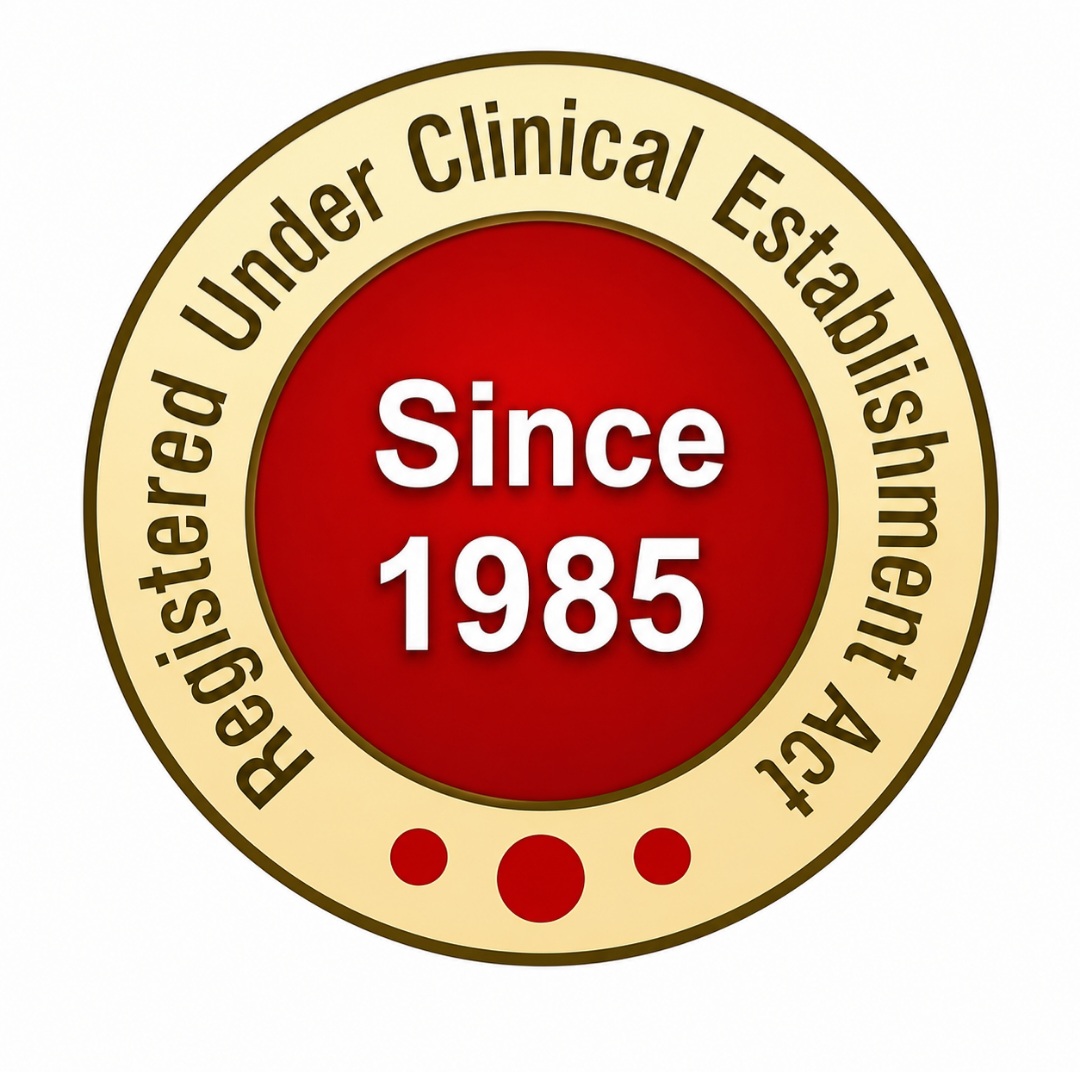 Registered Under Clinical Establishment Act — Since 1985